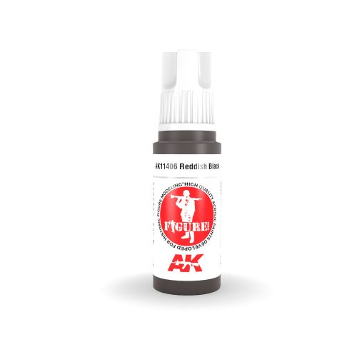 AK Interactive AK11406 Reddish Black 17 ml akril makett festék