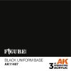 AK Interactive AK11407 Black Uniform Base 17 ml akril makett festék