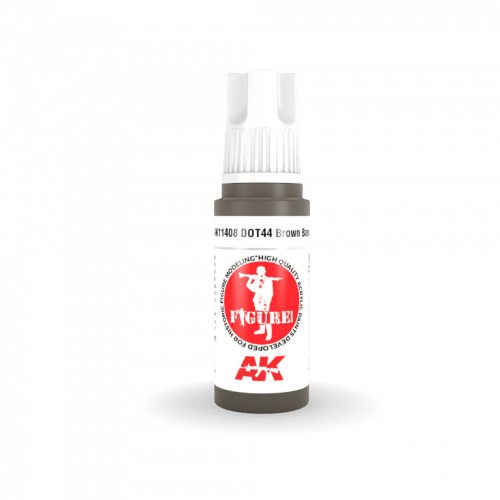 AK Interactive AK11408 Dot44 Brown Base 17 ml akril makett festék