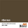 AK Interactive AK11408 Dot44 Brown Base 17 ml akril makett festék