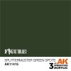 AK Interactive AK11415 Splittermuster Green Spots 17 ml akril makett festék