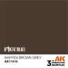 AK Interactive AK11416 Waffen Brown Grey 17 ml akril makett festék