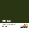 AK Interactive AK11421 Dark Olive Green 17 ml akril makett festék