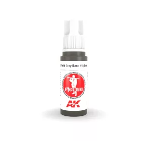   AK Interactive AK11425 Field Grey Base #1 (Green uniform) 17 ml akril makett festék