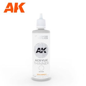  AK Interactive AK11500 Acrylic Thinner 100 ml 3ª Generation - Akril hígító