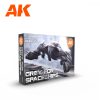 AK Interactive AK11614 GREY FOR SPACESHIPS SET - 17 ml akril makett festék készlet