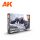 AK Interactive AK11614 GREY FOR SPACESHIPS SET - 17 ml akril makett festék készlet