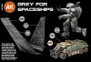 AK Interactive AK11614 GREY FOR SPACESHIPS SET - 17 ml akril makett festék készlet