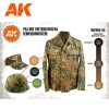 AK Interactive AK11623 WAFFEN SS 44 DOT UNIFORM COLORS 3G akril makett festék készlet