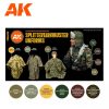 AK Interactive AK11624 SPLITTERMUSTER UNIFORM 3G akril makett festék készlet