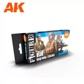   AK Interactive AK11631 IDF UNIFORM COLORS 3G akril makett festék készlet