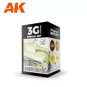   AK Interactive AK11640 MODULATION GERMAN DUNKELGELB 3G akril makett festék készlet