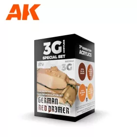   AK Interactive AK11641 MODULATION GERMAN RED PRIMER 3G akril makett festék készlet