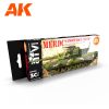 AK Interactive AK11653 MERDC CAMOUFLAGE COLORS 3G akril makett festék készlet