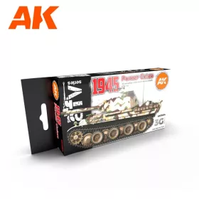   AK Interactive AK11654 1945 GERMAN LATE COLORS 3G akril makett festék készlet