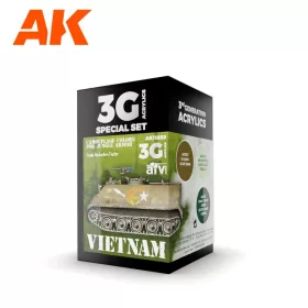   AK Interactive AK11659 VIETNAM COLORS 3G akril makett festék készlet