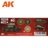 AK Interactive AK11665 RUSSIAN STANDARD WWII COMBO 3G akril makett festék készlet