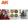 AK Interactive AK11693 WWII JAPAN UNIFORM COLORS AIR 3G akril makett festék készlet