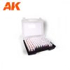 AK Interactive AK11704 PLASTIC BRIEFCASE The Best 3G 120 FIGURE COLORS akril makett festék