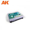 AK Interactive AK11706 PLASTIC BRIEFCASE The Best 3G 120 AIRCRAFT COLORS akril makett festék