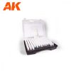 AK Interactive AK11706 PLASTIC BRIEFCASE The Best 3G 120 AIRCRAFT COLORS akril makett festék