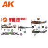 AK Interactive AK11710 WWI German Aircraft Colors SET 3G akril makett festék készlet