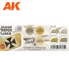 AK Interactive AK11712 Clear Doped Linen SET 3G akril makett festék készlet