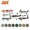 AK Interactive AK11735 WWII IJAAF Aircraft Colors SET 3G akril makett festék készlet