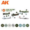 AK Interactive AK11740 Soviet Aircraft Colors 1930s-1941 SET 3G akril makett festék készlet