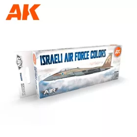  AK Interactive AK11752 Israeli Air Force Colors SET 3G akril makett festék készlet
