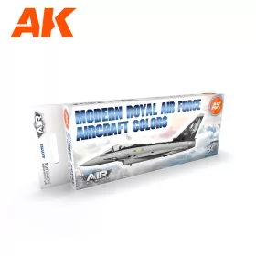   AK Interactive AK11755 Modern Royal Air Force Aircraft Colors SET 3G akril makett festék készlet