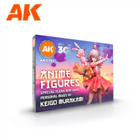   AK Interactive AK11765 SIGNATURE SET Keigo Murakami akril makett festék készlet