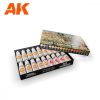 AK Interactive AK11773 SUDAN CAMPAIGN 1881-1899 - 28 mm Wargame Paint Set