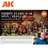 AK Interactive AK11776 SIGNATURE SET THIRTY YEARS WAR 1618-1648 Archiduque - 28 mm Paint Set