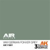 AK Interactive AK11801 WWI German Fokker Grey 17 ml akril makett festék