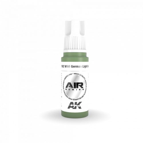 AK Interactive AK11802 WWI German Light Green 17 ml akril makett festék