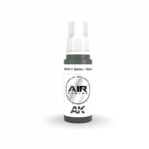 AK Interactive AK11803 WWI German Dark Green 17 ml akril makett festék