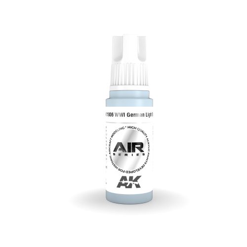 AK Interactive AK11806 WWI German Light Blue 17 ml akril makett festék