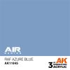 AK Interactive AK11845 RAF Azure Blue AIR 17 ml akril makett festék