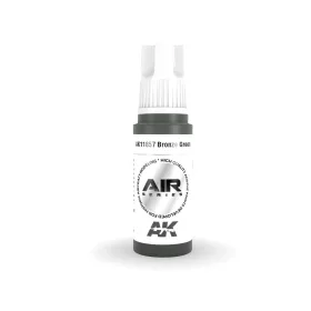   AK Interactive AK11857 Bronze Green AIR 17 ml akril makett festék