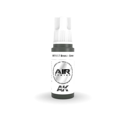 AK Interactive AK11857 Bronze Green AIR 17 ml akril makett festék