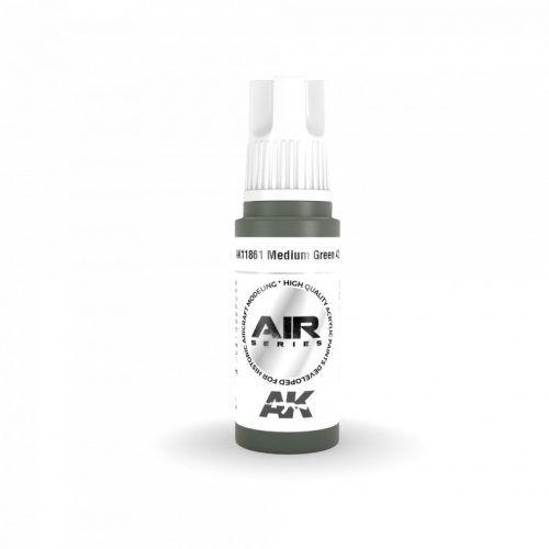 AK Interactive AK11861 Medium Green 42 AIR 17 ml akril makett festék