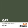 AK Interactive AK11861 Medium Green 42 AIR 17 ml akril makett festék