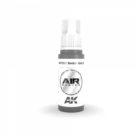   AK Interactive AK11862 Neutral Grey 43 AIR 17 ml akril makett festék