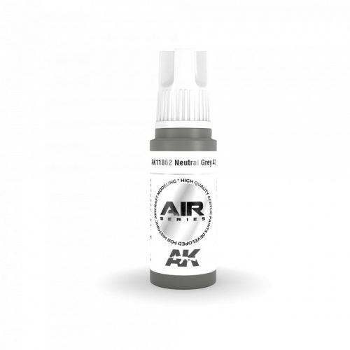 AK Interactive AK11862 Neutral Grey 43 AIR 17 ml akril makett festék