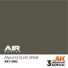 AK Interactive AK11863 ANA 613 Olive Drab AIR 17 ml akril makett festék