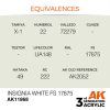 AK Interactive AK11868 Insignia White FS 17875 AIR 17 ml akril makett festék