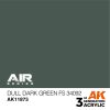 AK Interactive AK11873 Dull Dark Green FS 34092 AIR 17 ml akril makett festék