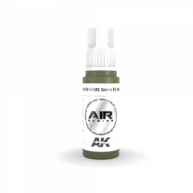   AK Interactive AK11874 USMC Green FS 34095 AIR 17 ml akril makett festék
