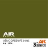 AK Interactive AK11874 USMC Green FS 34095 AIR 17 ml akril makett festék